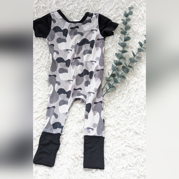Ready Set Romper Camo 0-6 RSR - Picture 5 of 5